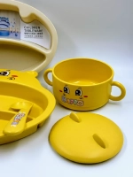 Набор для кормления бамбуковый детский от 6 месяцев новинка.