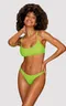 Mexico Beach bikini Acid Green