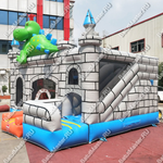 Коммерческий надувной батут "Крепость дракона"