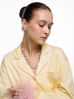 Колье "Harmony colors" Silver