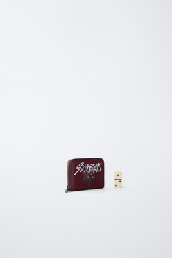 ZARA КОШЕЛЕК KPOP DEMON HUNTERS™ NETFLIX ©, ЛИЛОВЫЙ