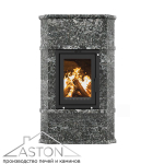 Камин ASTON Вертикаль «BRAN» Н-1346 Пироксенит Элит