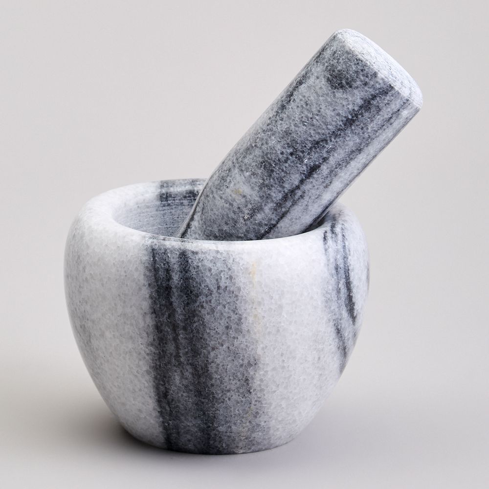 СТУПКА AGNESS С ПЕСТИКОМ ДИАМЕТР=10 СМ ВЫСОТА=8 СМ