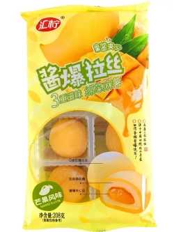 Моти с джемовой начинкой со вкусом манго 208 г