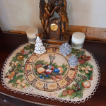 Декоративная гобеленовая салфетка Пять минут 30*50