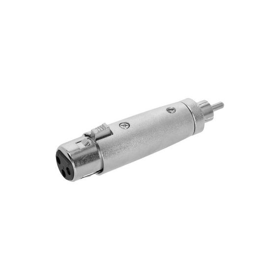Adam Hall K4AXF3RM2 - адаптер XLR (F) - RCA (M), металлический