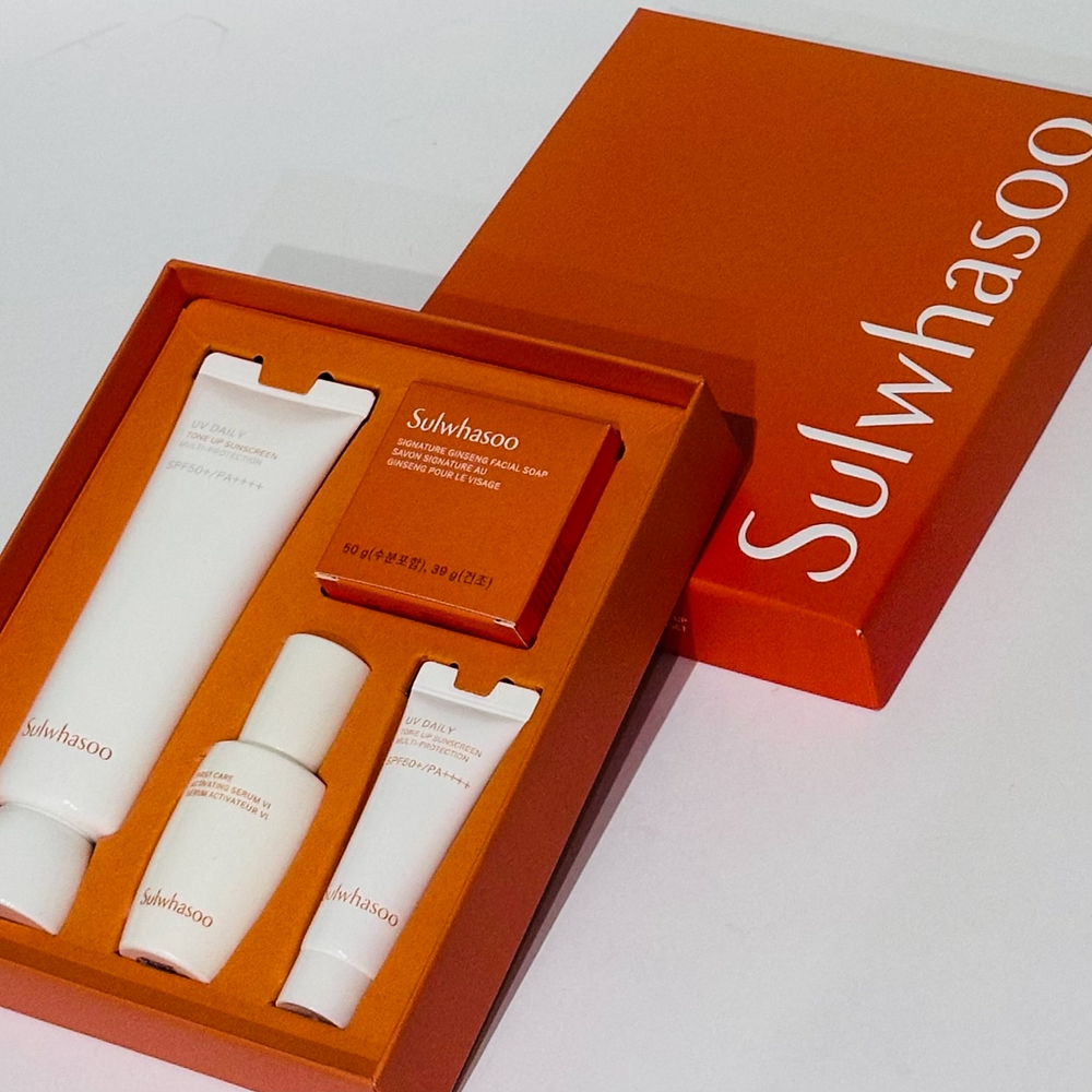 Крем солнцезащитный Sulwhasoo UV Daily Tone Up Sunscreen Set