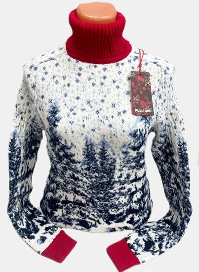 Pulltonic женский из шерсти и кашемира "Тайга" Размеры (42-50). LADY