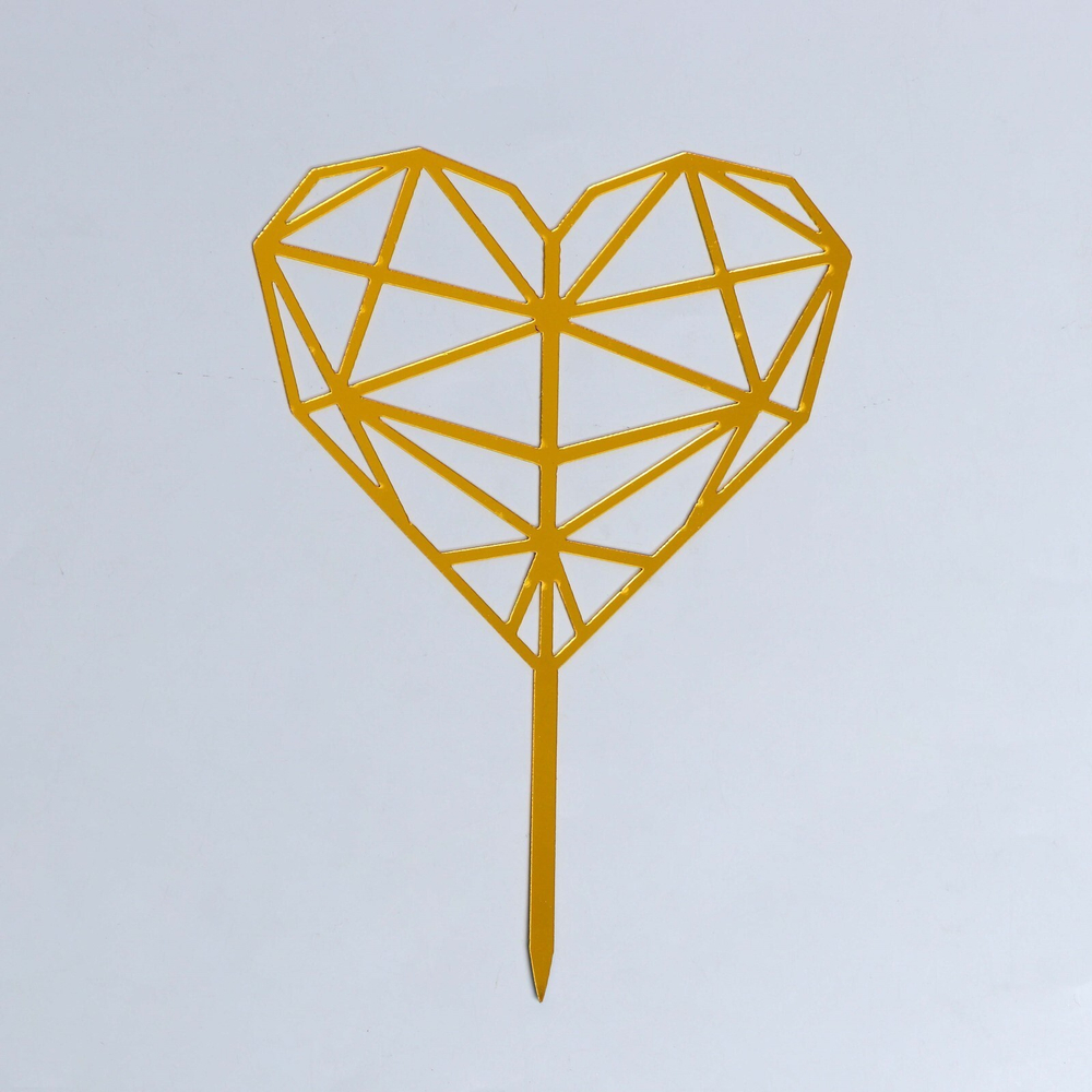 Топпер «Сердце», геометрия