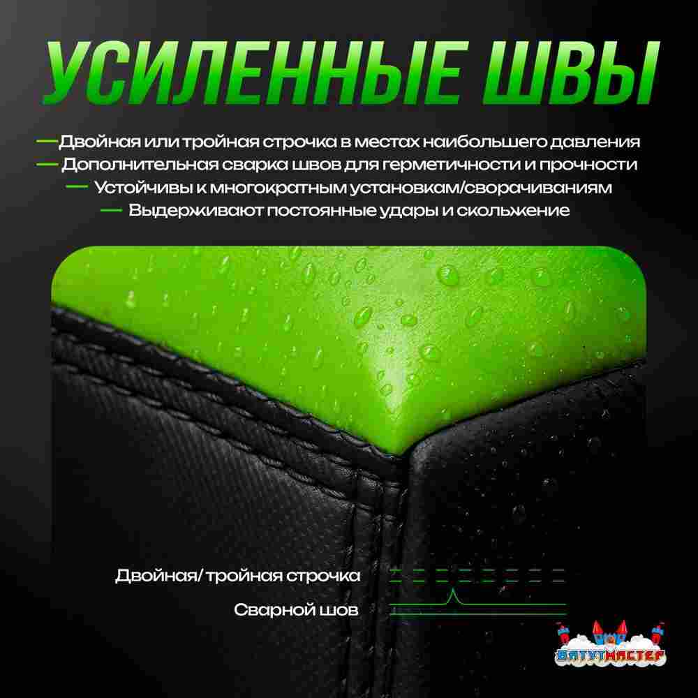Надувная подушка «FlyBag» для байк-трюков и прыжков, 5,6×4,6×2,5 м