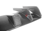 Карбоновый диффузор заднего бампера с подсветкой для Ferrari 812 Superfast GTS 2017-2024 Феррари