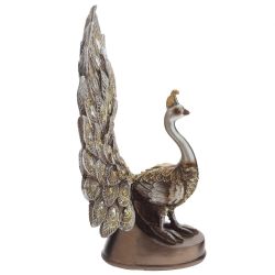 GAEM Фигурка декоративная "Павлин", L17 W10 H21,5 см