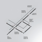 Шинопровод встраиваемый Technical TRX004-111B