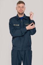 Костюм летний мужской МЧС (Патруль-240, серо-синий)