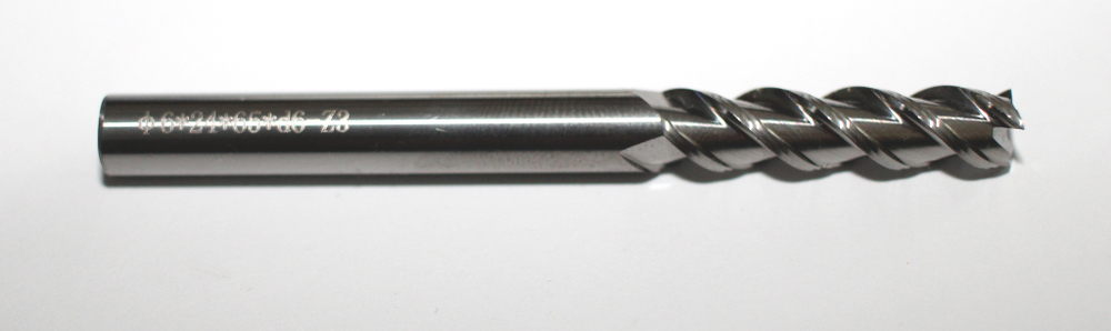 Фреза концевая тв.спл.   SA  AL φ6×15×50×d6-Z3 Aluminum