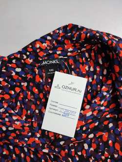 Блуза Monki с принтом 40 размер