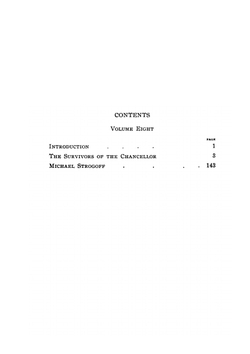 Works of Jules Verne. Volume 8: The Survivors of the Chancellor; Michael Strogoff | Jules Verne; Charles F. Horne