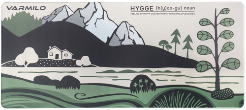 Коврик для мыши VARMILO Hygge XL ZDB085-01 зеленый