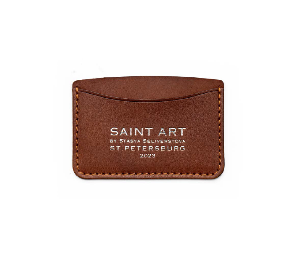 Ремень Saint belt серебро