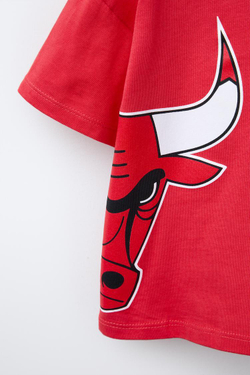 ZARA ФУТБОЛКА CHICAGO BULLS © NBA, КРАСНЫЙ