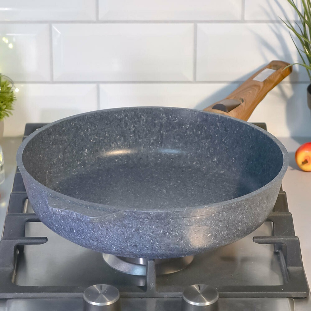 Сковорода 26см Premium blue со съемной ручкой