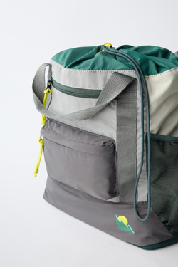 ZARA РЮКЗАК - SKI COLLECTION, СЕРЫЙ