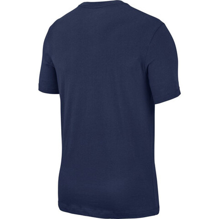 Мужская теннисная футболка Nike Sportswear T-Shirt Icon Futura M - midnight navy/white