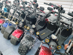 Электроскутер IKINGI X12 Pro TRIKE, трицикл, 3000 Вт, чёрный, 60В, 20Ач