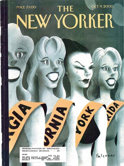 Журнал The New Yorker 09-10-2000, обложка