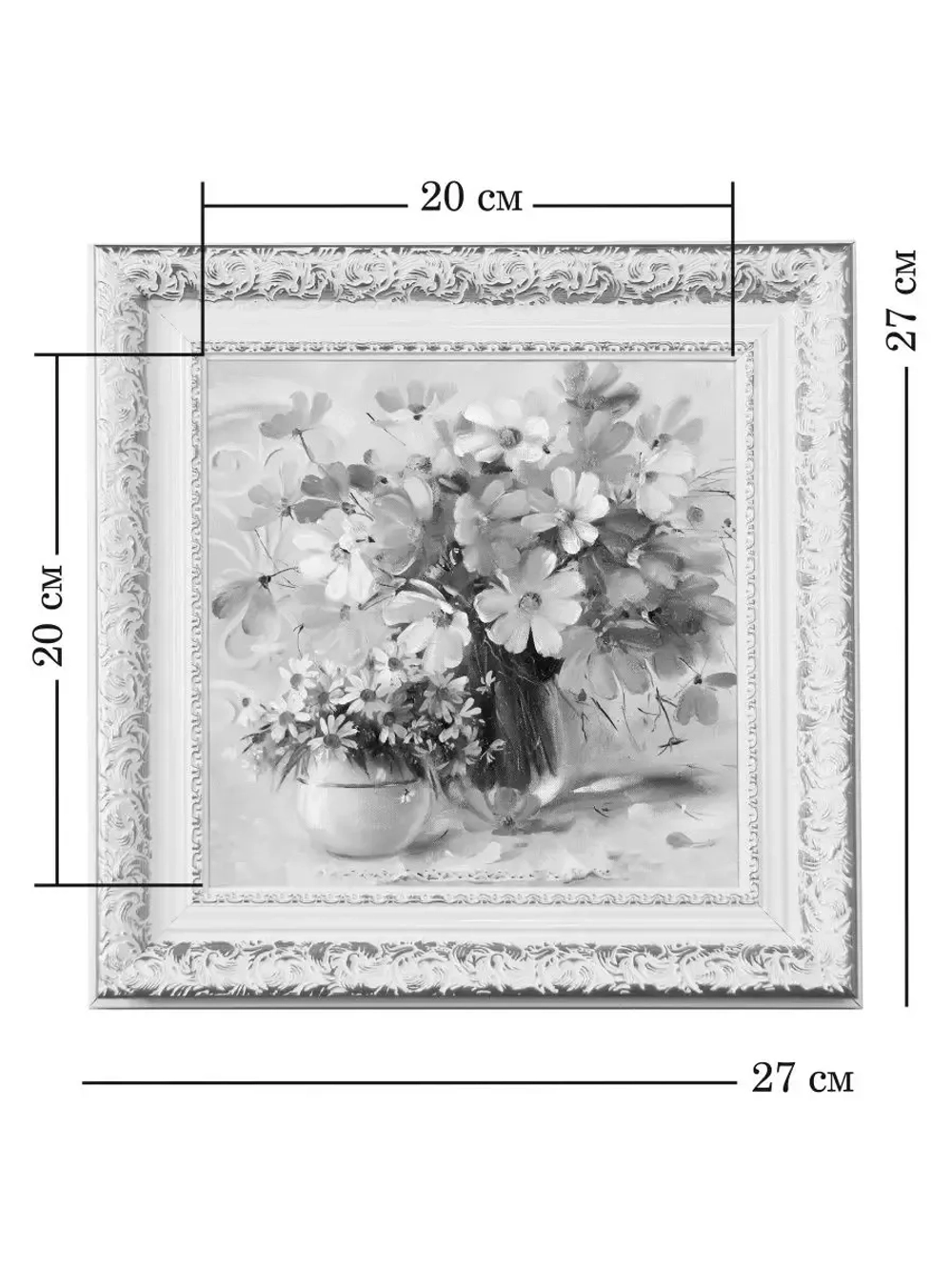 Картина на стену интерьерная на холсте 27*27 см
