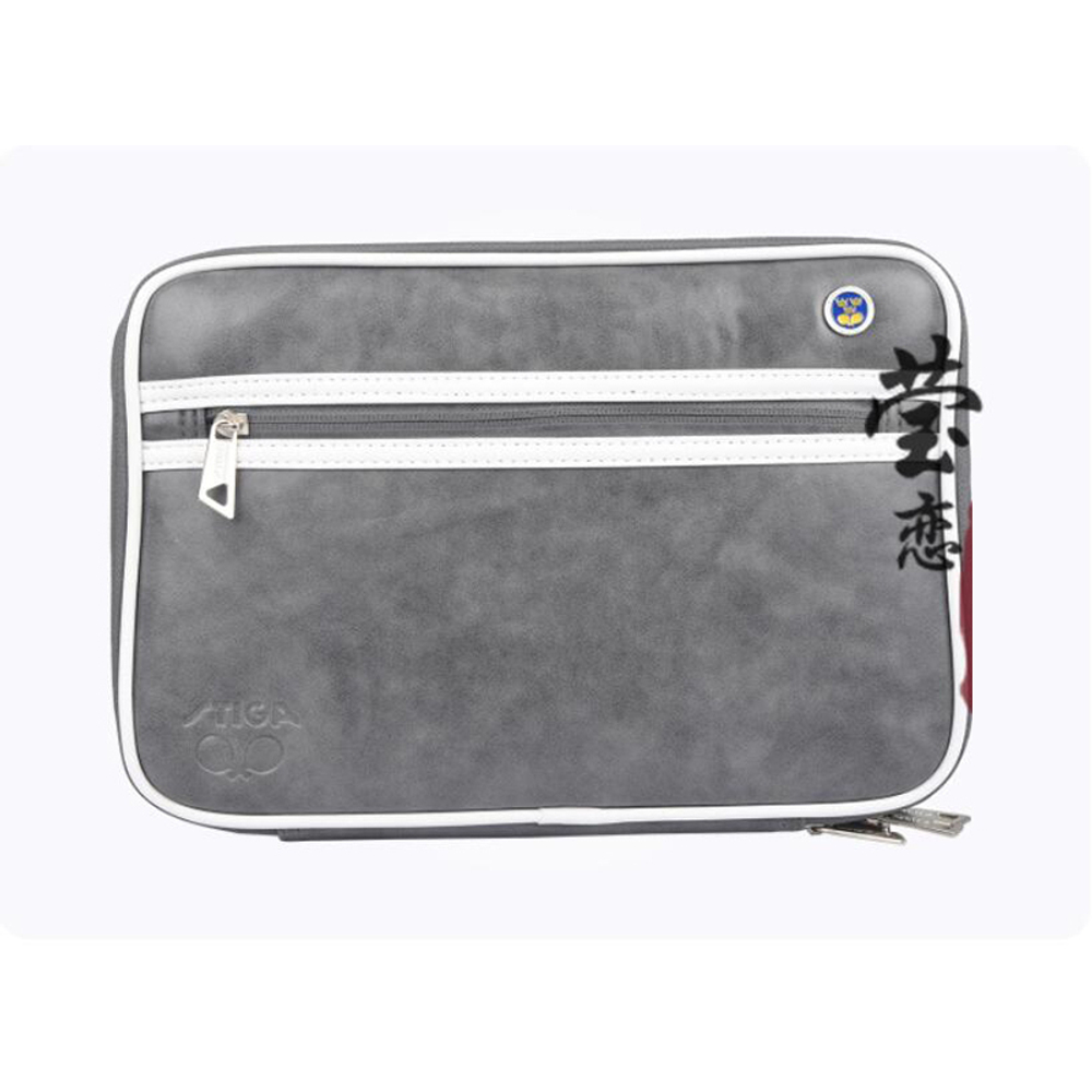 Чехол STIGA кожаный (Double)