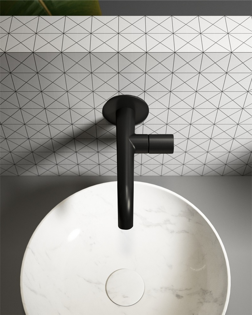 Смеситель для раковины AltroBagno Bilancia 010804 MB