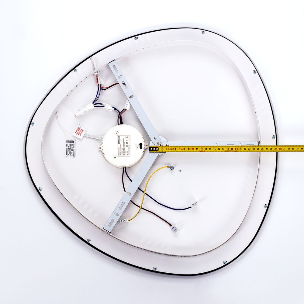 Citilux ТRIO CL215B261E LED RGB Люстра с пультом Чёрная