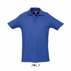 Поло SPRING II 100% хлопок 210 грамм Синий  S