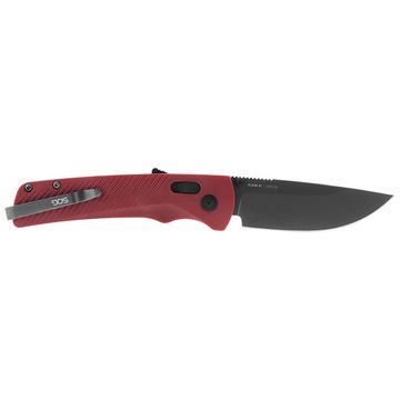 Складной нож SOG, 11-18-07-57 Flash MK3 Garnet Red c клинком из стали D2, рукоять GRN