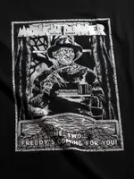 Купить Футболка Hardlunch оверсайз Freddy черная Футболка Hardlunch оверсайз Freddy черная