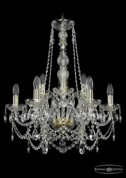 Подвесная люстра Bohemia Ivele 1411/6+3/195/h-66/G