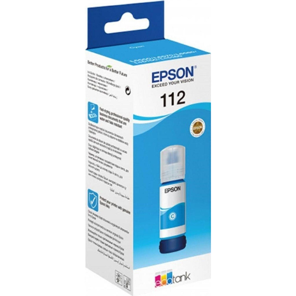 Чернила Epson T06C24A C13T06C24A голубой для L15150/L15160