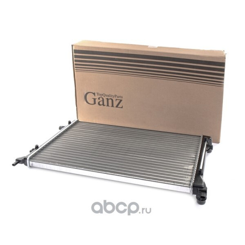 Радиатор основ. алюм. Skoda Octavia A5 Volkswagen Golf Passat (GANZ)