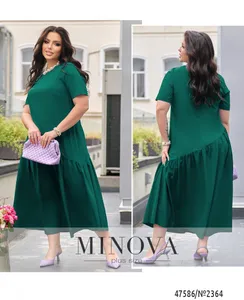 Платье 2364-зеленый Minova
