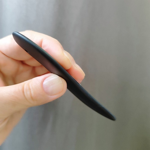 Скребок гуаша базальт 105*40 мм