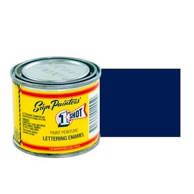 Эмаль для пинстрайпинга 1 Shot Темно-синий (Dark Blue), 118 мл