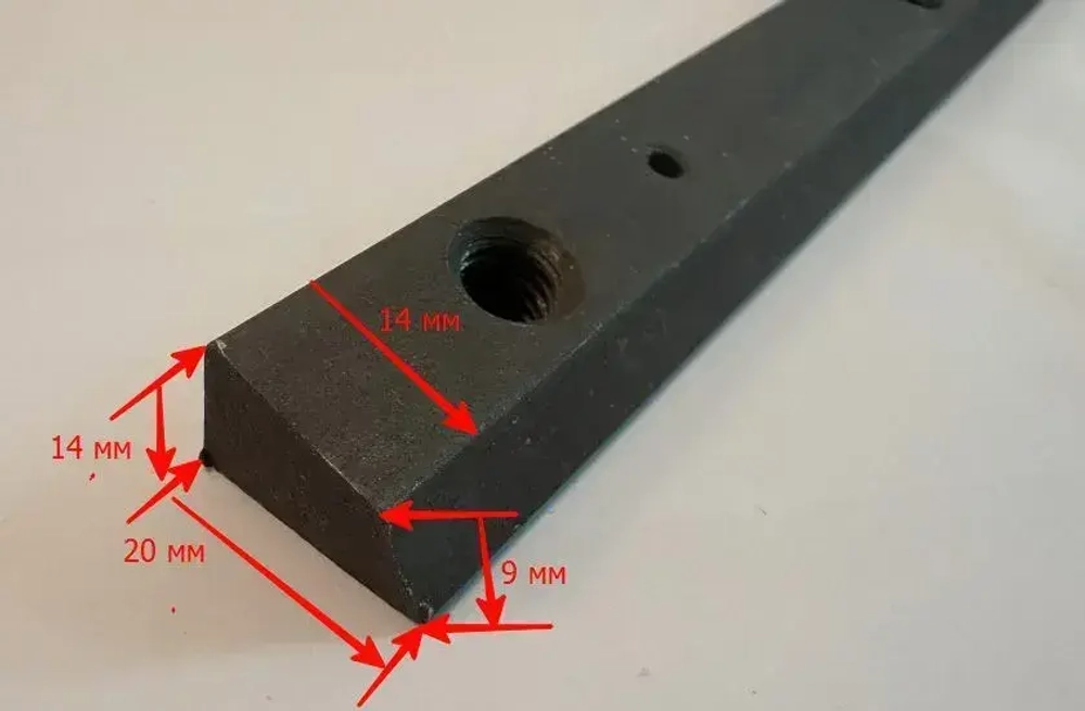 Клинья для Могилевлифтмаш ИЭ-6009 А2.1 (7371.01) 200мм комплект