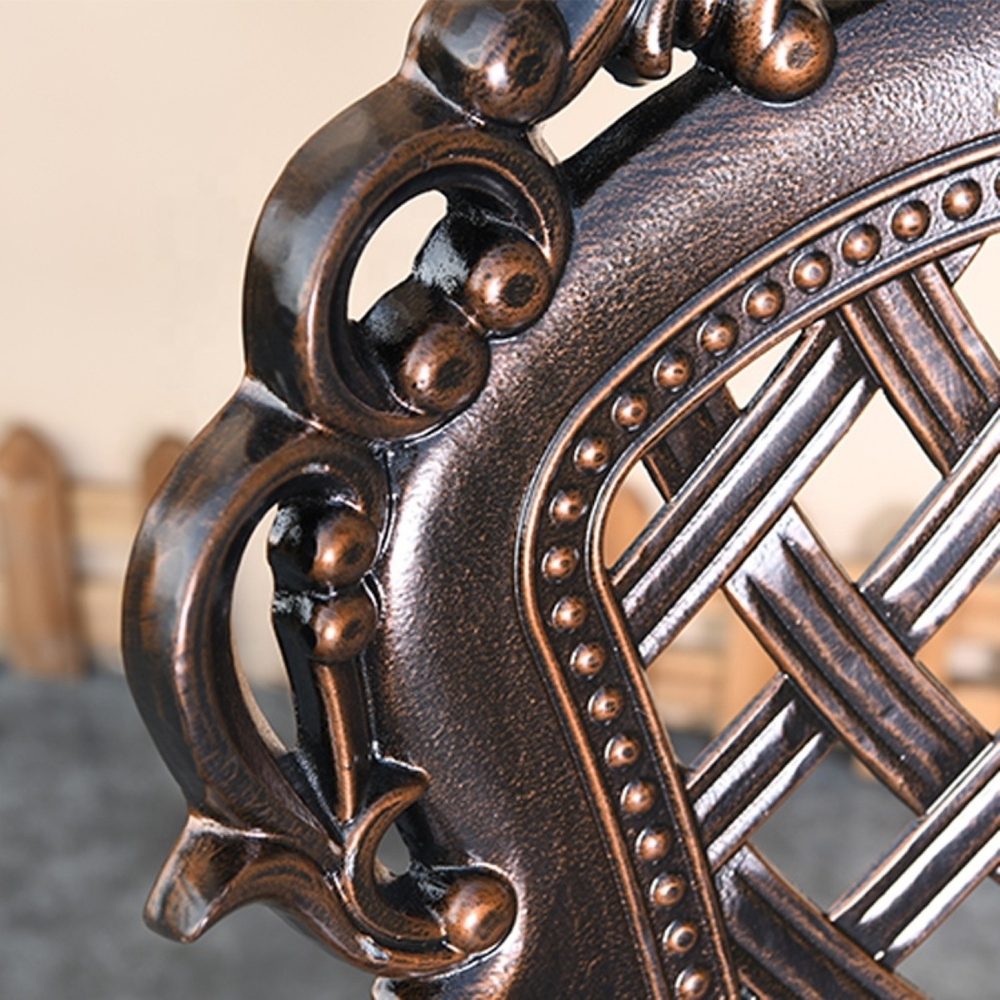 Обеденный комплект из литого алюминия стол Барбекю-1 (151,5х94х73см) арт.6139 + 6 кресел ФИНЛЯНДИЯ «FINLAND» арт.74274