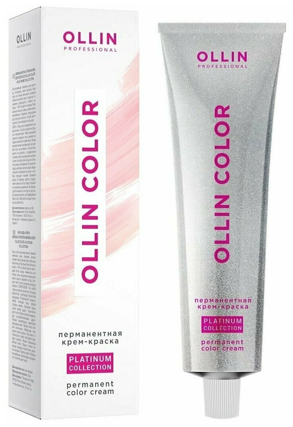 OLLIN COLOR Platinum Collection 8/17 100 мл Перманентная крем-краска для волос