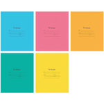 Тетрадь школьная А5 12л клетка "Одноцветная. INTENSIVE" 183212 (Спейс)