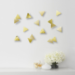 Декор для стен Confetti triangles латунь, Umbra