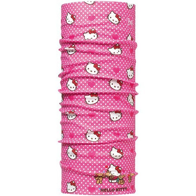 Многофункциональная бандана-труба детская Buff Hello Kitty Heartsanddots Фото 1