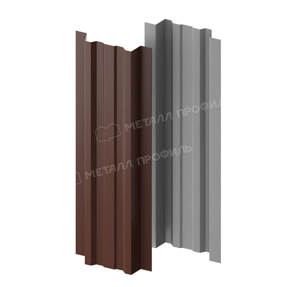 Штакетник металлический МП LАNE 16,5х99