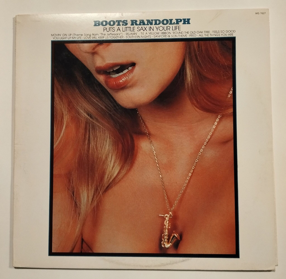 Винтажная виниловая пластинка LP Boots Randolph Puts A Little Sax In Your Life (USA 1978)